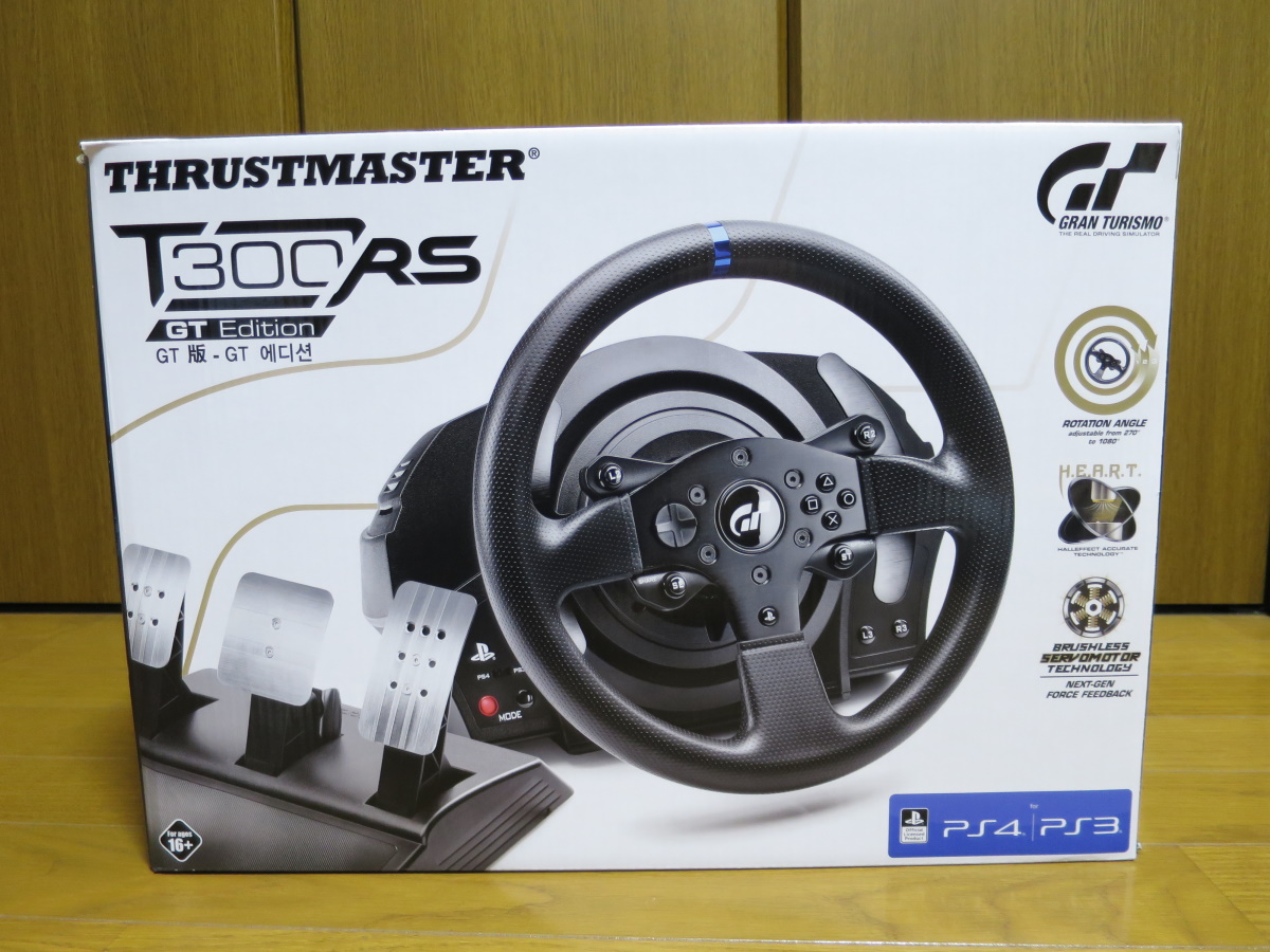 Thrustmaster T300RS GT Edition Racing Wheel（海外・輸入版）【レビュー】 | 得意なことからコツコツと